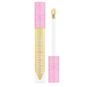 NWBOX JEFFREE STAR COSMETICS : Supreme Gloss - Pastel yellow with glossy finish